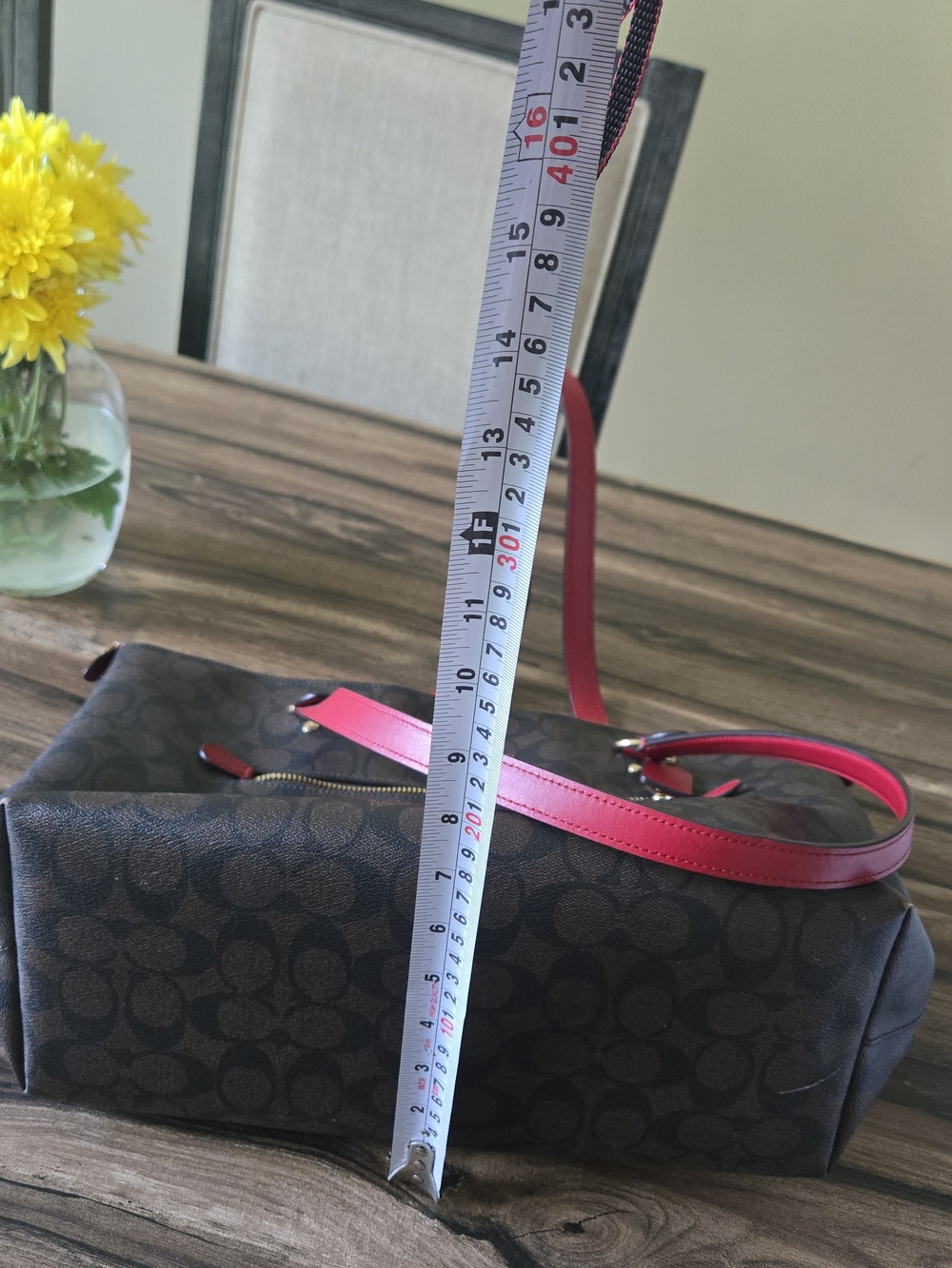 Coach Signature Tote - Picture 9 of 11